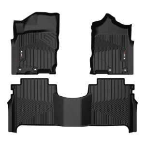 Nissan Titan Floor Mats - Front + Rear - Omac - Texan - 2016 Nissan Titan Floor Mats - Front + Rear - Omac - Texan - 2016